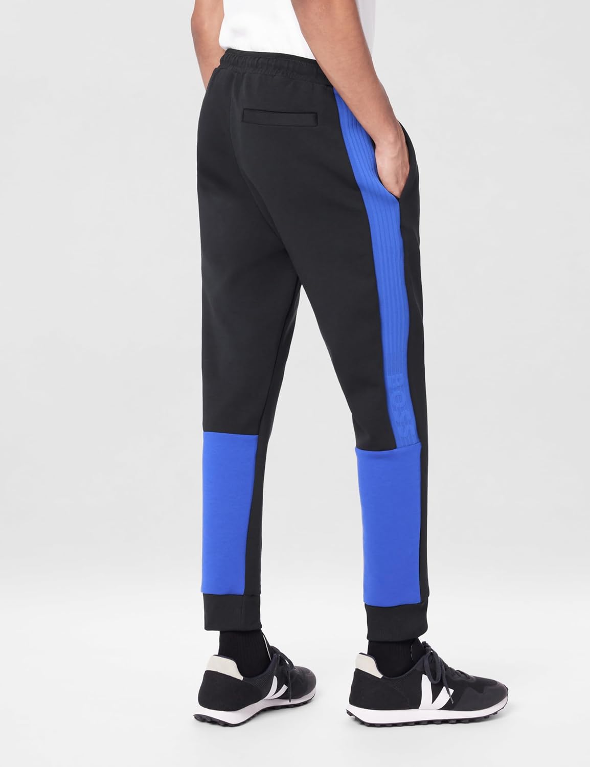 Спортивные брюки-джоггеры с логотипом BOSS Mens Line, Black Soil — фото 3