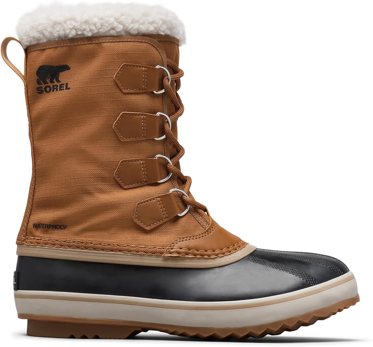 

SOREL Мужские зимние ботинки 1964 Pac Nylon, черный/коричневый