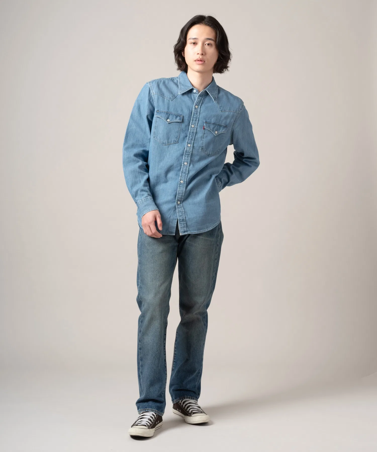 Джинсы Levi's 501(R) Original, цвет Medium Indigo — фото 4