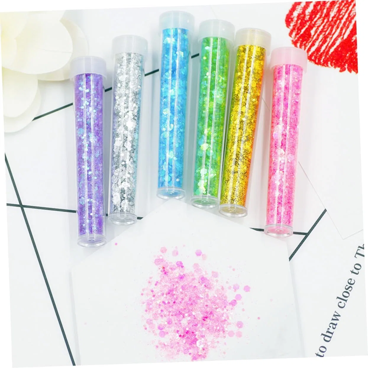 Палетка теней Colorful Seaweed Eye Shadow Phantasmia 24 цвета — фото 4