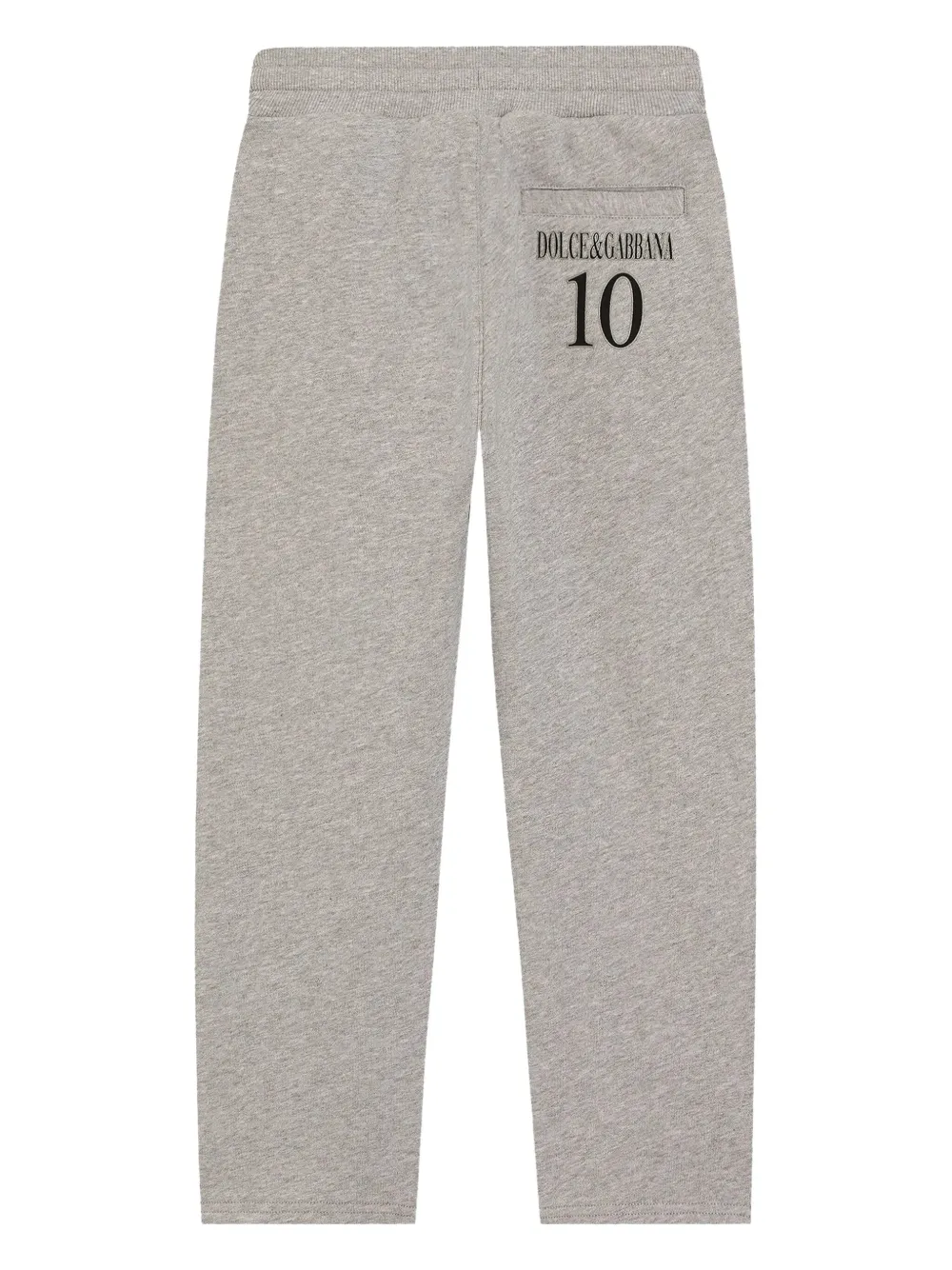 Спортивные брюки с логотипом Dolce & Gabbana Kids, серый — фото 2