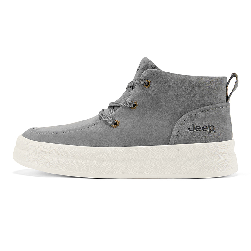

Кроссовки для скейтбординга Mid top из свиной кожи мужские Jeep, sand
