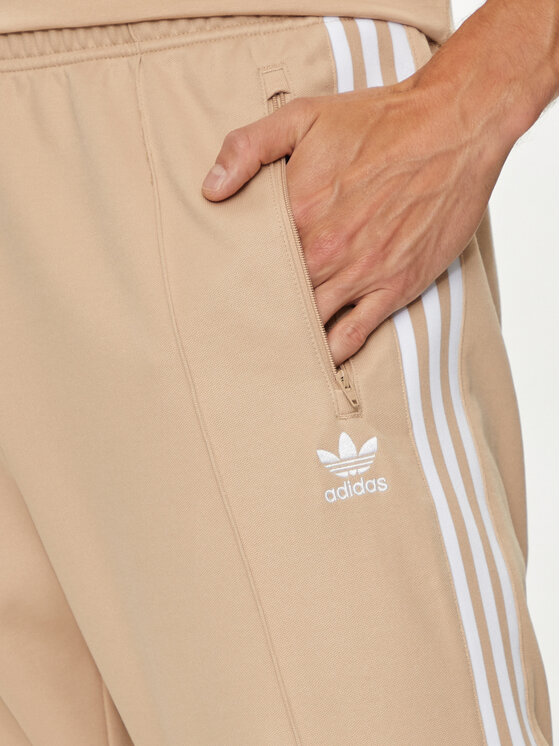 Спортивные брюки slim fit adicolor Classics Beckenbauer IZ1857 Adidas, бежевый — фото 4