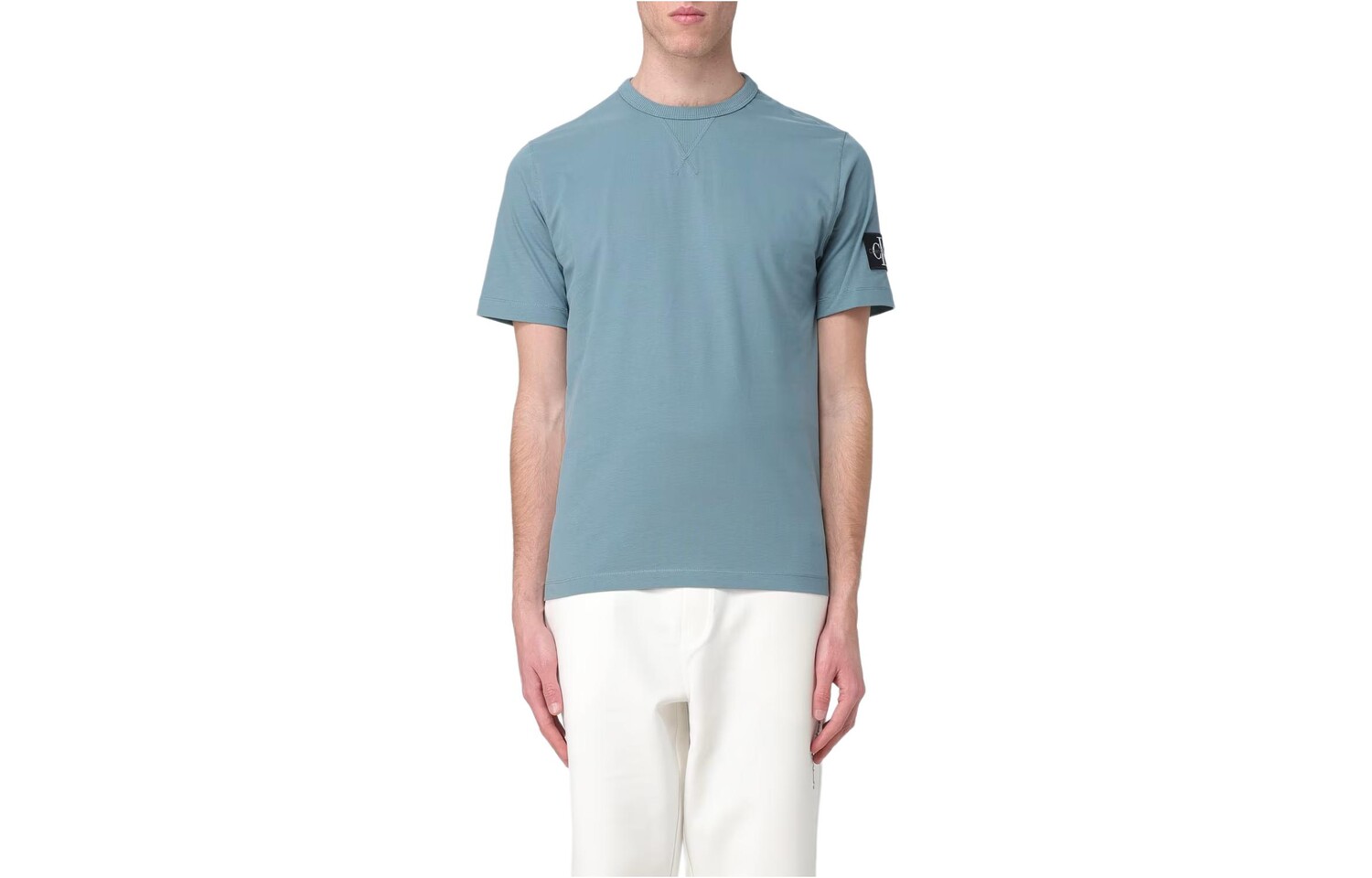 

Футболка мужская синяя Calvin Klein, синий