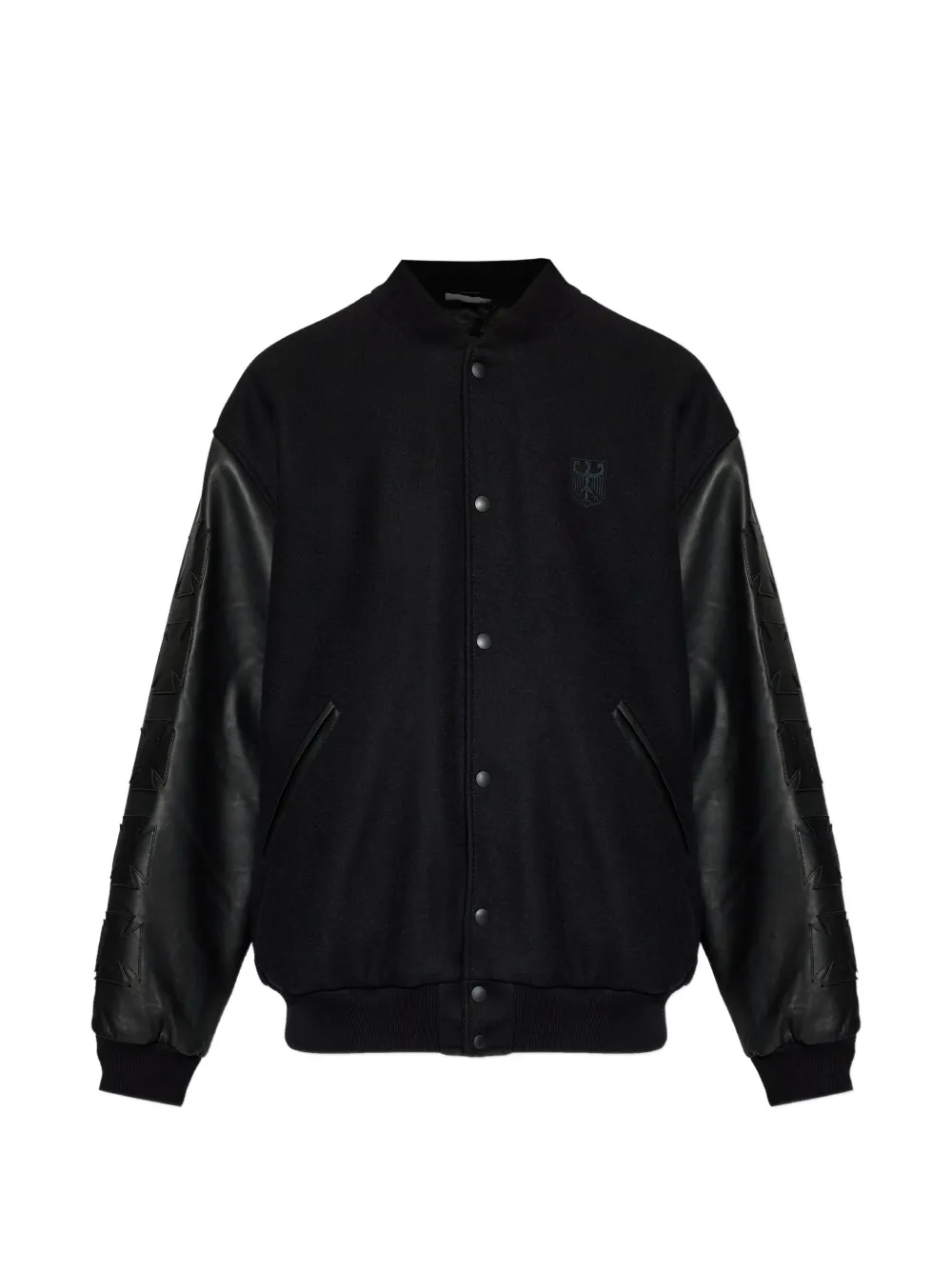 

Бомбер с тиснением в виде звезд Vetements, черный