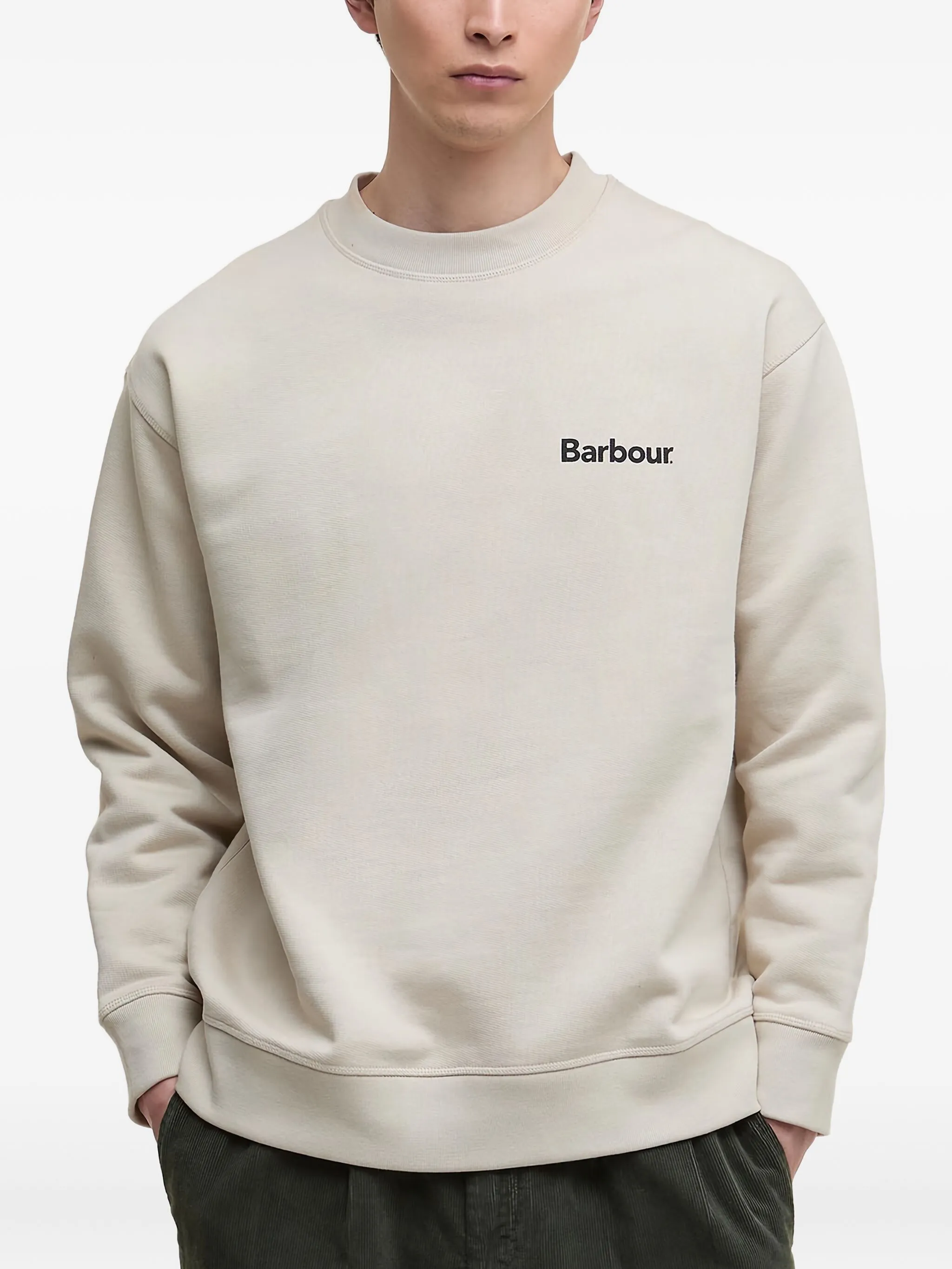 

Толстовка с логотипом Barbour, бежевый