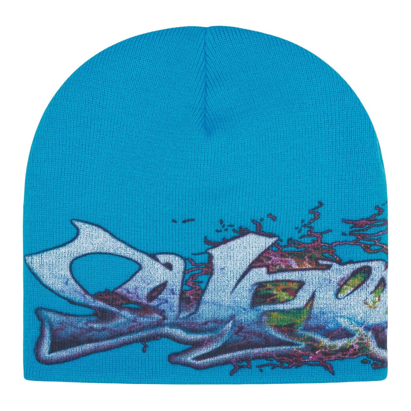 

Supreme Унисекс шапка черно-сине-зеленая, Blue