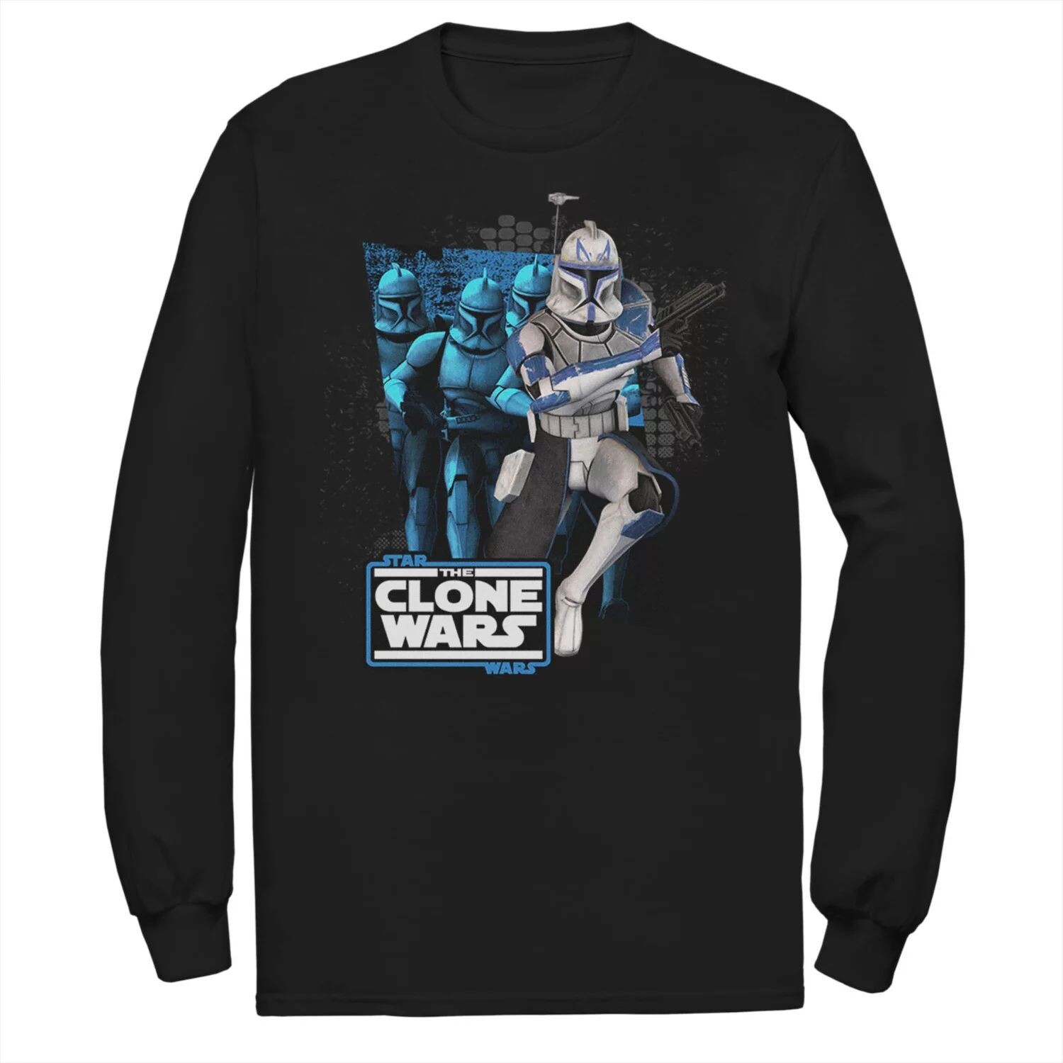 

Мужская футболка «Звездные войны: Войны клонов» Clone Captain Rex Mashup Tee Star Wars