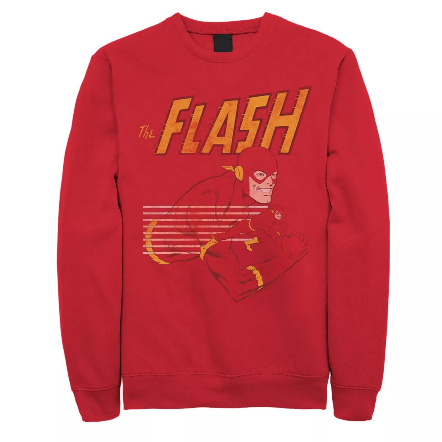 

Мужская футболка DC Comics The Flash Red Hue Lines Licensed Character