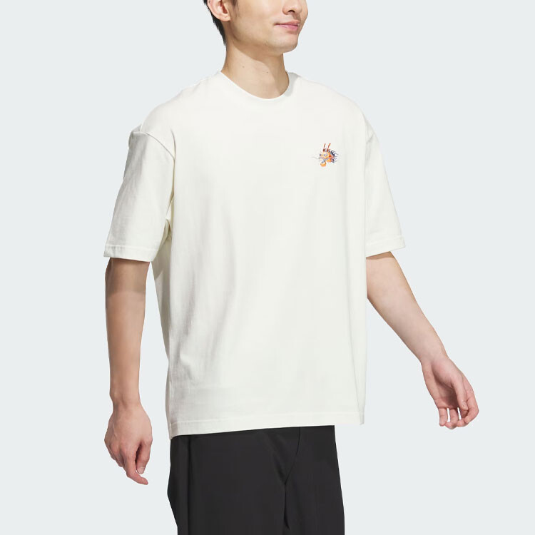 Футболка для мужчин Year Of The Dragon CNY Series Off White Adidas, цвет Jade White — фото 4