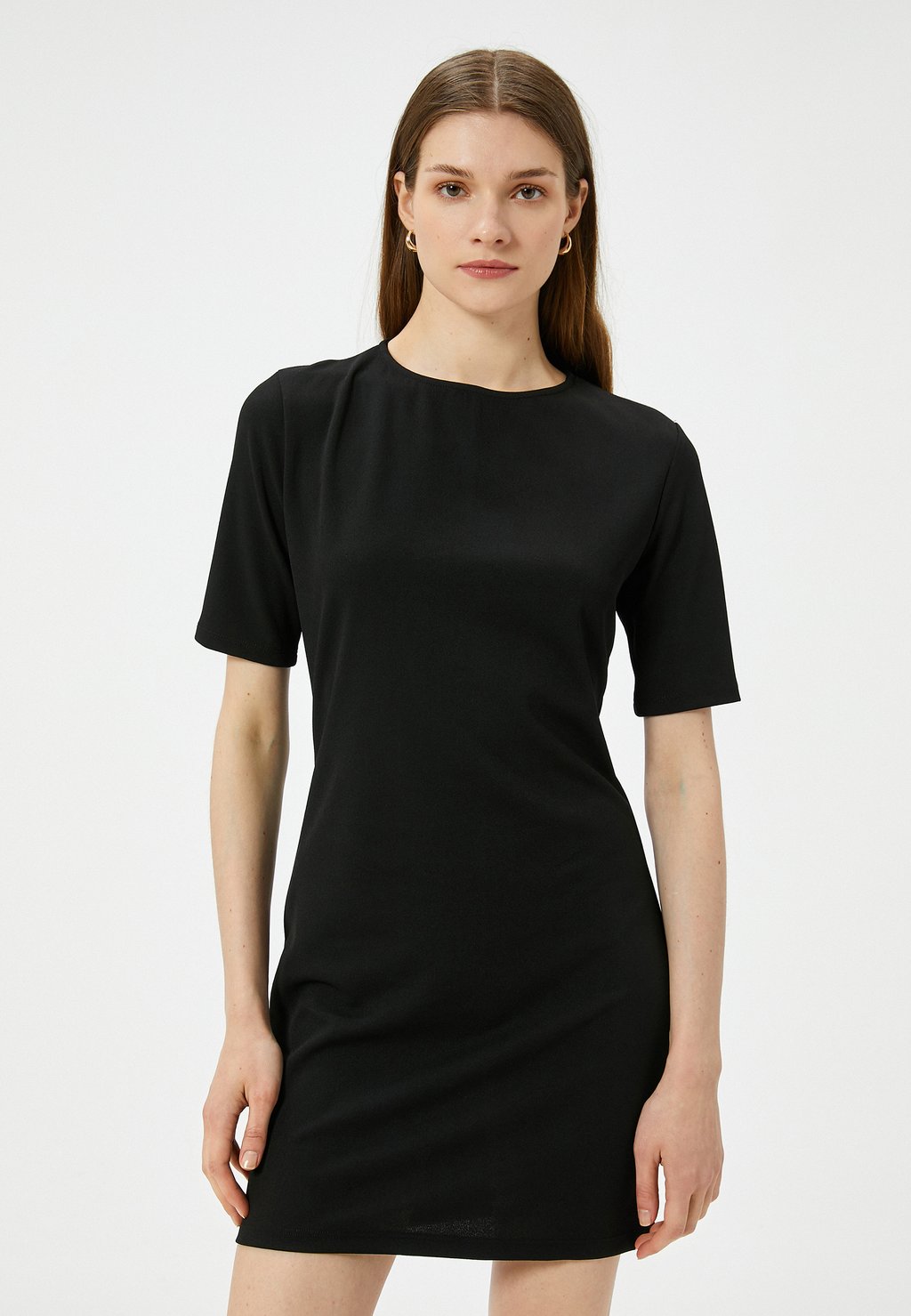 

Платье из джерси SHORT SLEEVE Koton, черный
