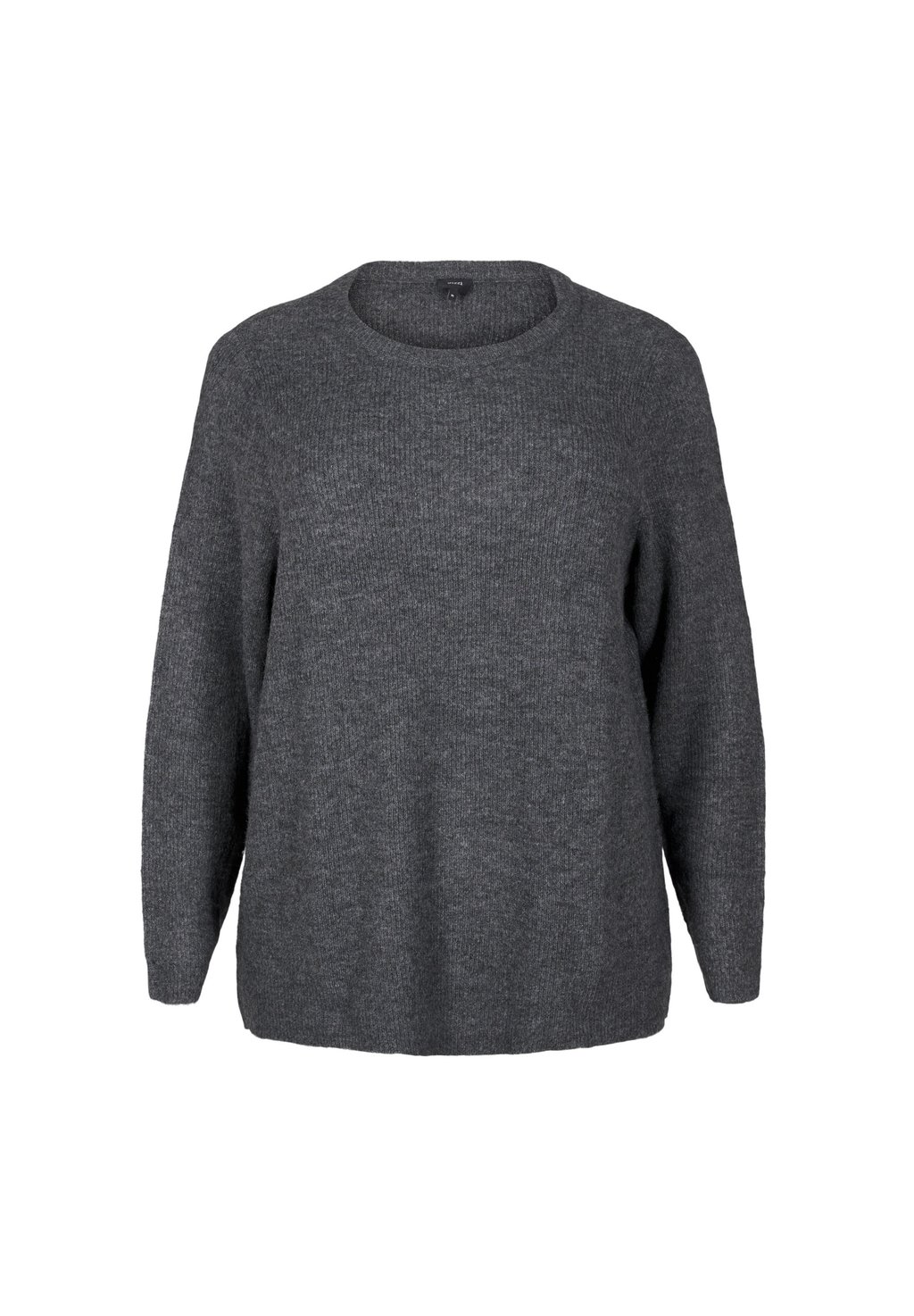 

Джемпер MELANGE WITH ROUND NECK Zizzi, серый