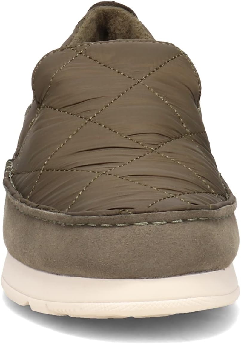 Зимние мужские мокасины Sperry Moc-Sider, оливковый — фото 4