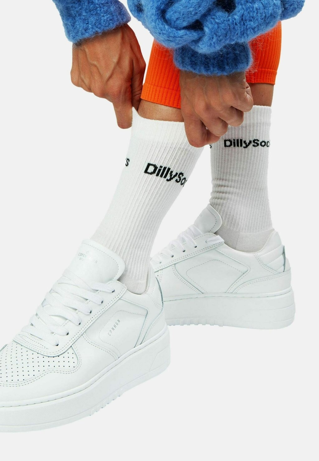 

Носки TENNIS SNKR DillySocks, белый