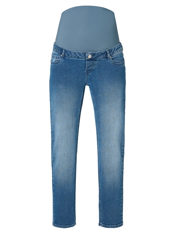 

Джинсы Mom Fit 7/8 Azua в винтажном синем цвете Noppies