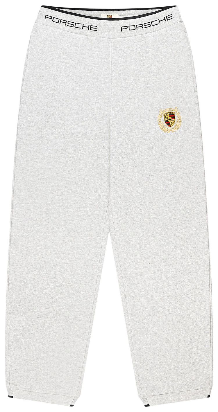 

Спортивные штаны с жаккардовым логотипом Aimé Leon Dore x Porsche Silver Mix