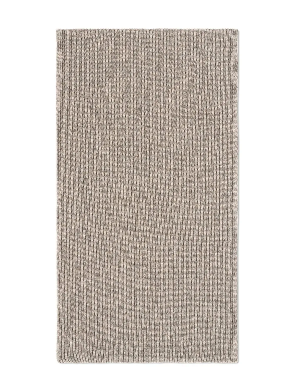 

Снуд из кашемира в рубчик Eric Bompard, нейтральный