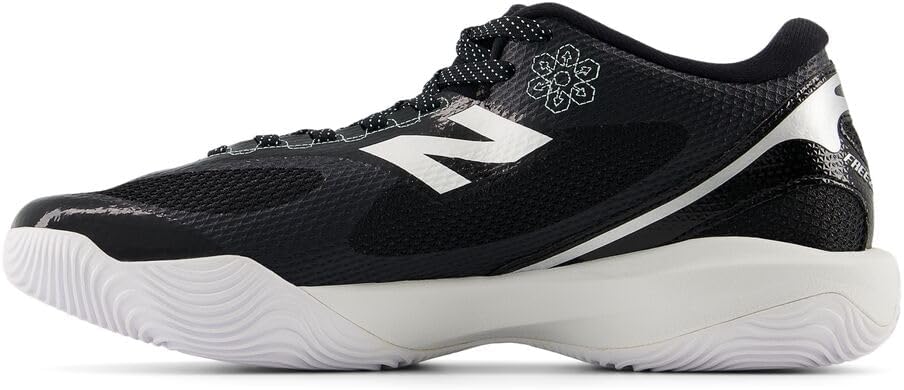 Мужские кроссовки для боксевая лакросса New Balance Freezelx V5, белый/черный — фото 2
