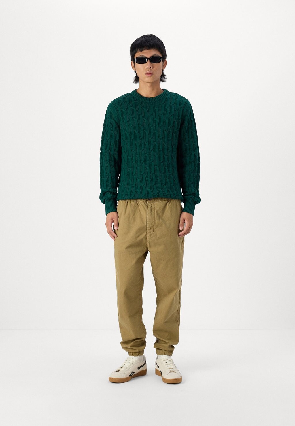 

Джемпер SLHCAI Selected Homme, зеленый
