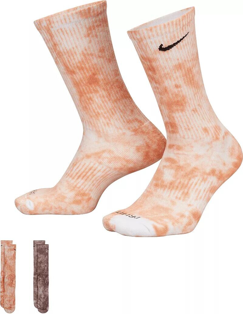 

Носки Nike Everyday Plus с мягкой подкладкой Tie-Dye — 2 шт.