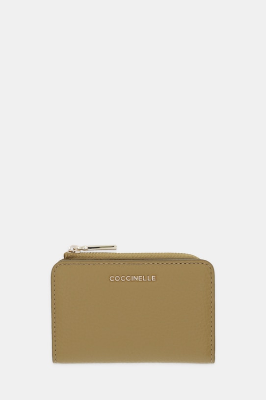 

Кожаный кошелек Coccinelle, зеленый