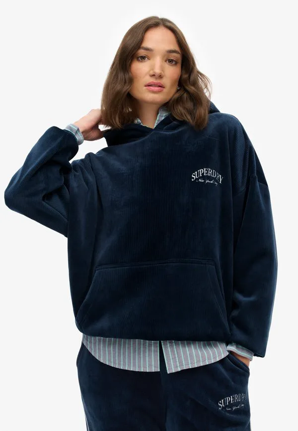 

Толстовка с капюшоном для загородного клуба Superdry & Co, Rich Navy, Синий, Толстовка с капюшоном для загородного клуба Superdry & Co, Rich Navy