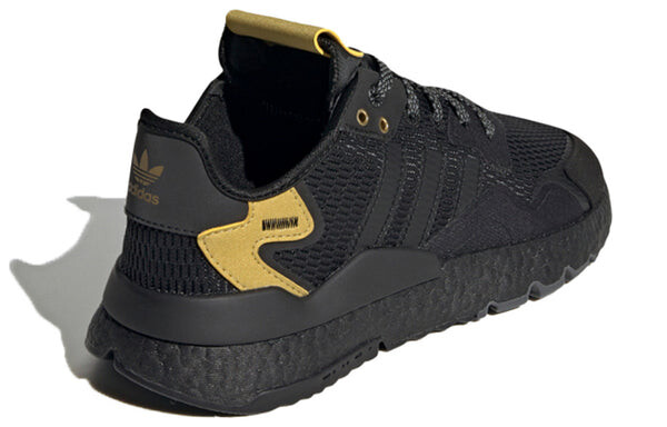 Кроссовки оригинальные nite jogger Adidas, черный — фото 4