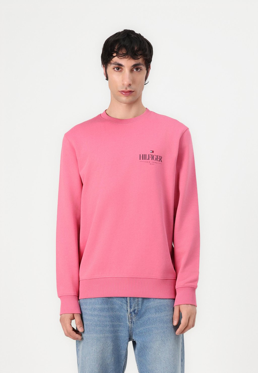 

Толстовка STACKED Tommy Hilfiger, фуксия