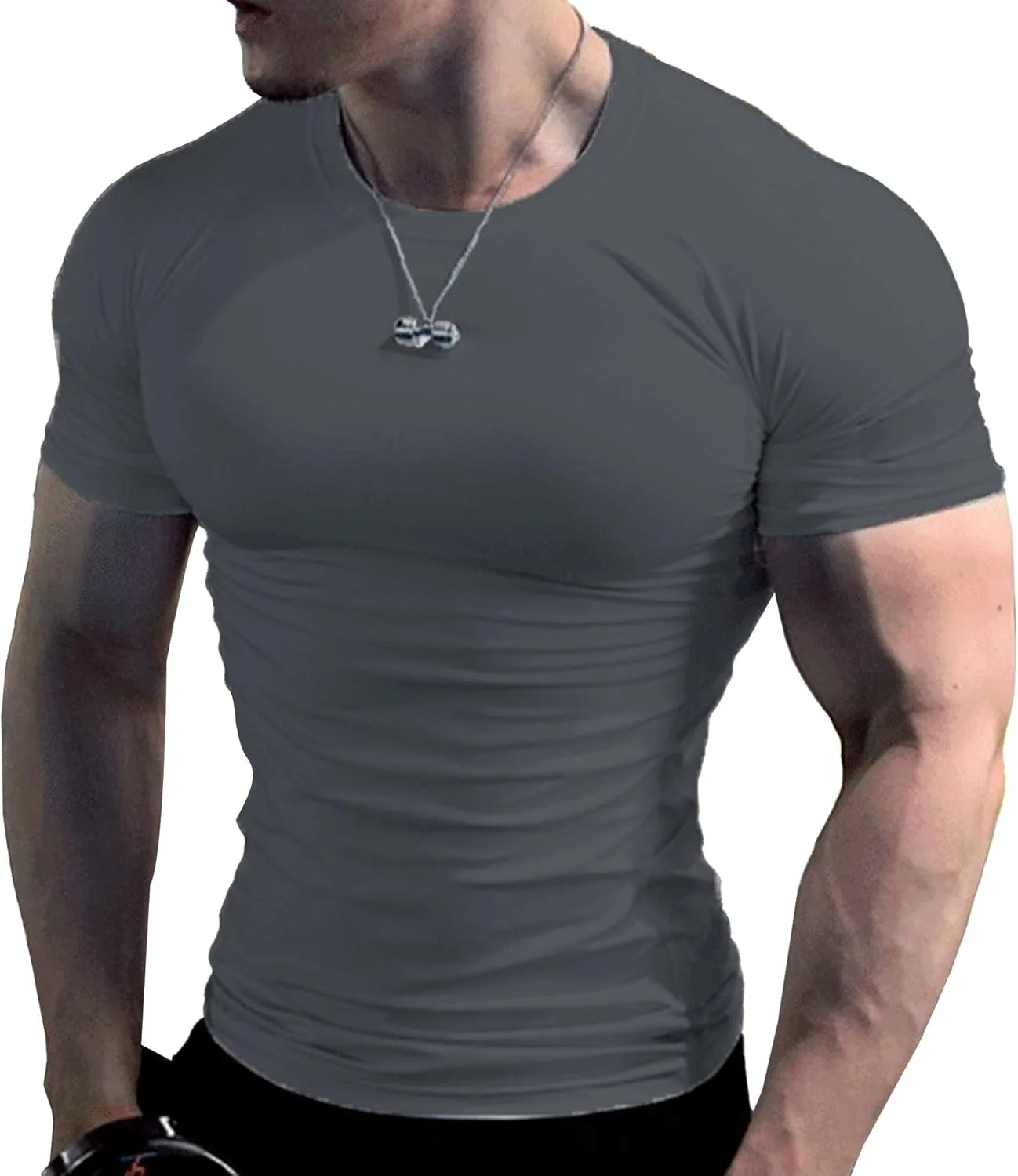 

Мужская футболка Slim Fit для фитнеса