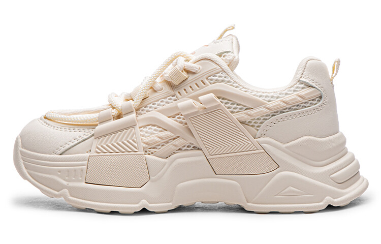 

Кроссовки WARRIOR Chunky Sneakers Unisex Low-top Beige, бежевый