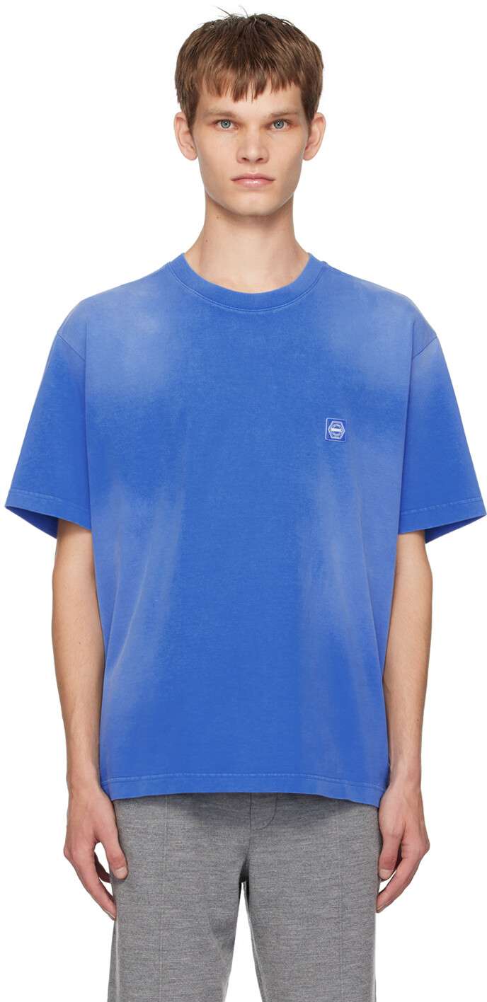 

Футболка с логотипом Dyeing Back Solid Homme