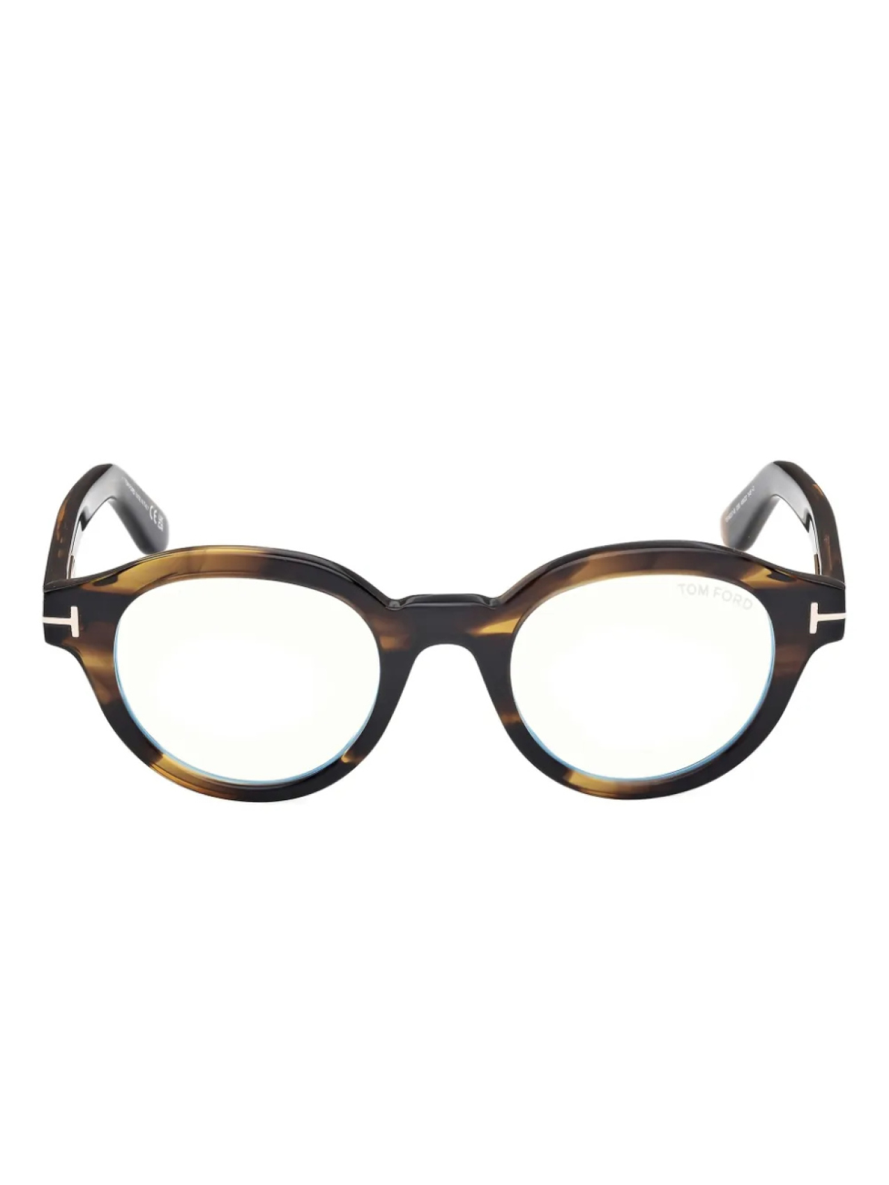 

Очки TOM FORD Eyewear в круглой оправе, коричневый