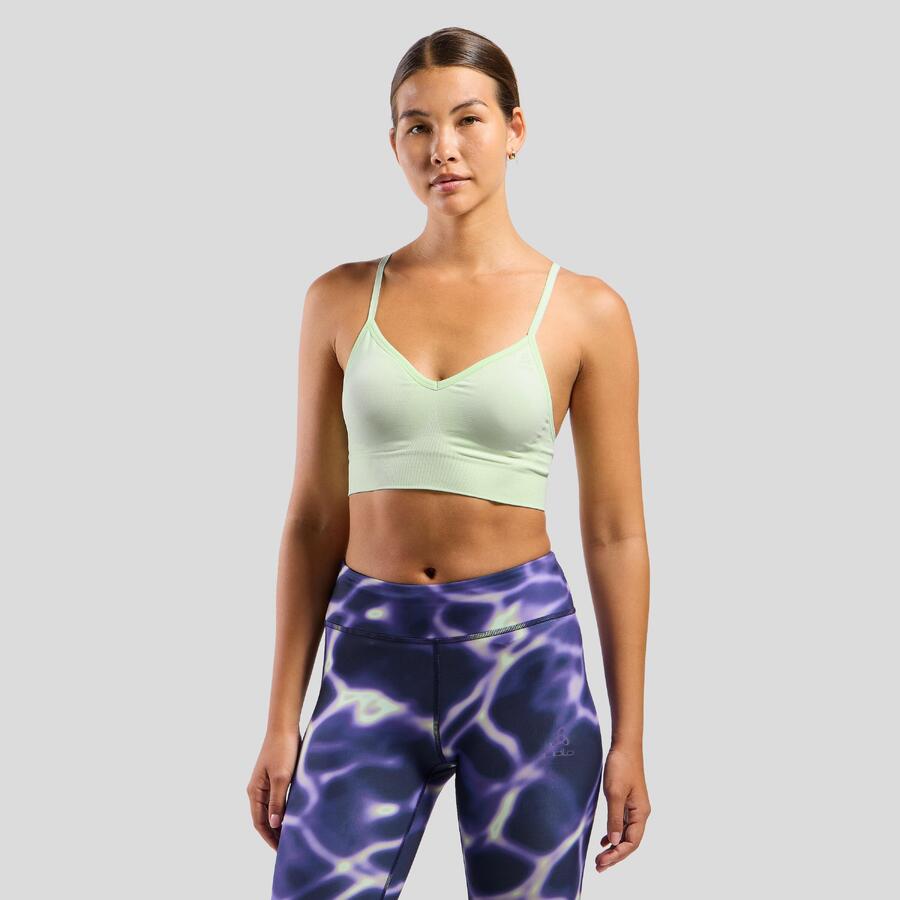 

Бесшовный спортивный бюстгальтер с мягкой поддержкой ODLO