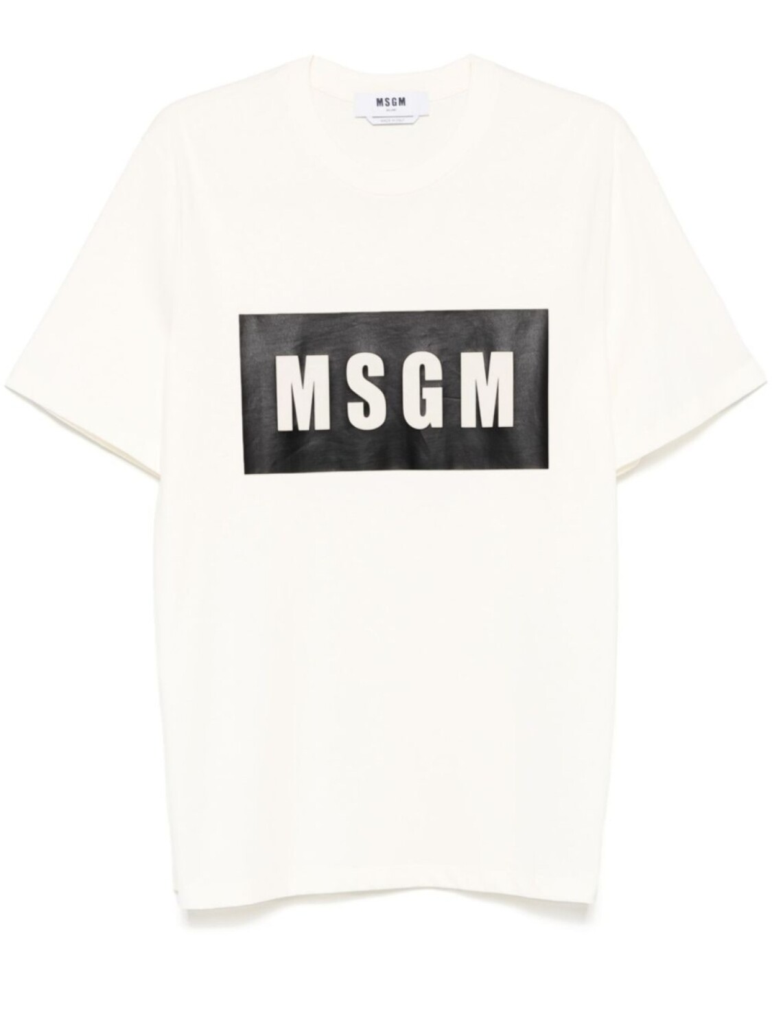 

MSGM футболка с логотипом, белый