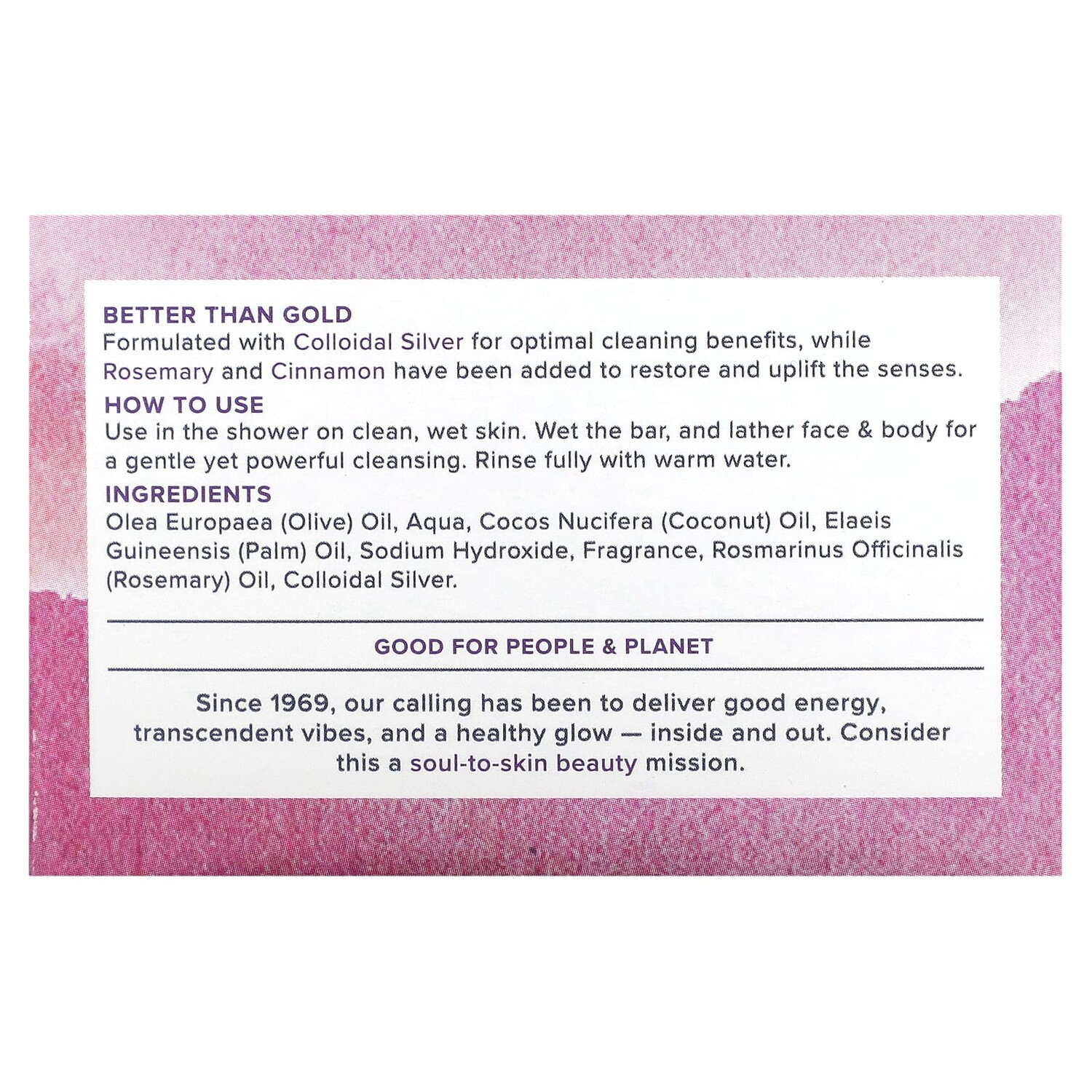 

Heritage Store Мыло Colloidal Silver Soap 100 г