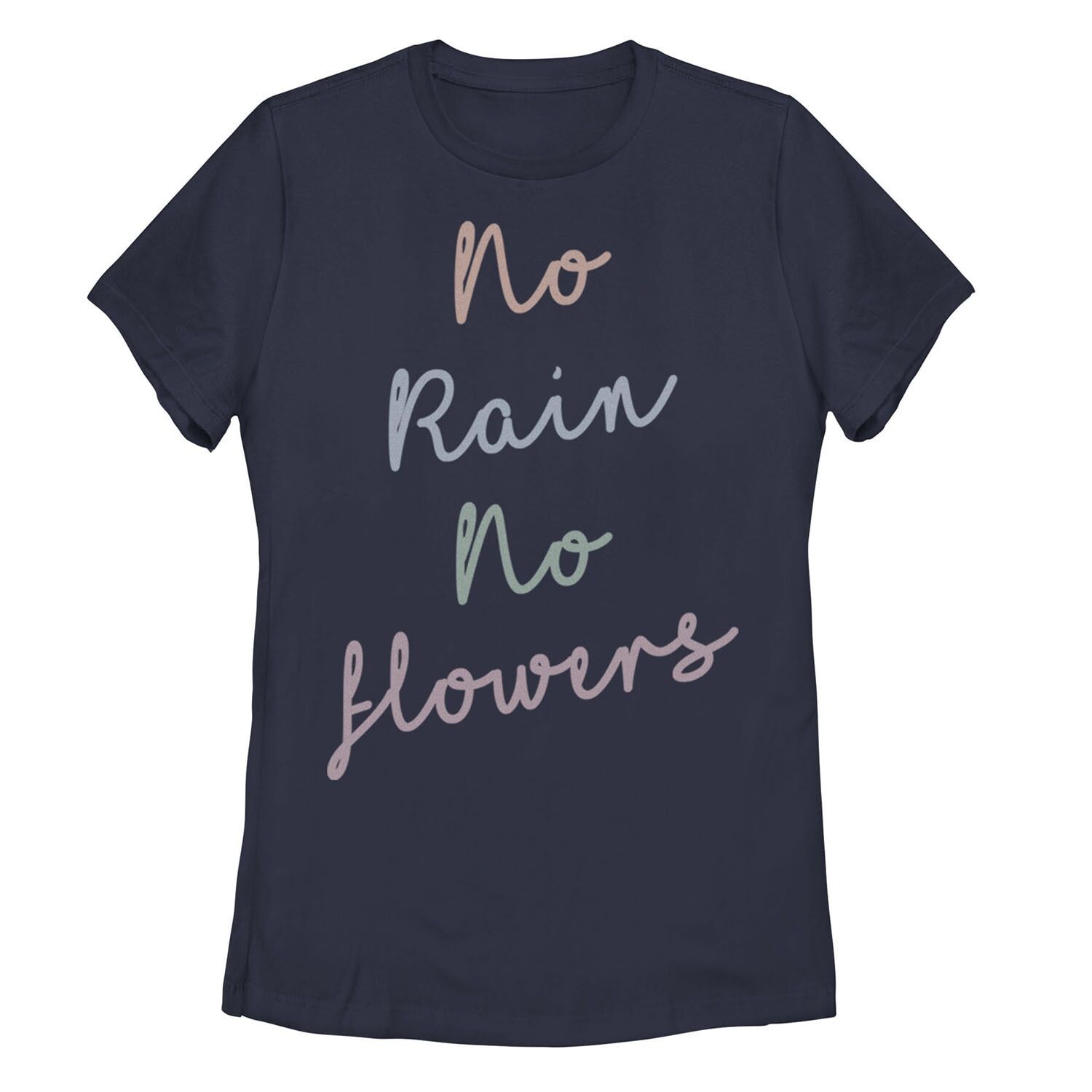 

Детская футболка No Rain No Flowers с волнистым рисунком и рисунком