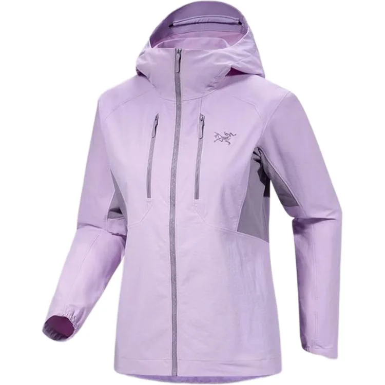 Куртка Soft Shell PSIPHON женская Arcteryx, mallow фиолетовый/rock frost фиолетовый/mallow/velocity