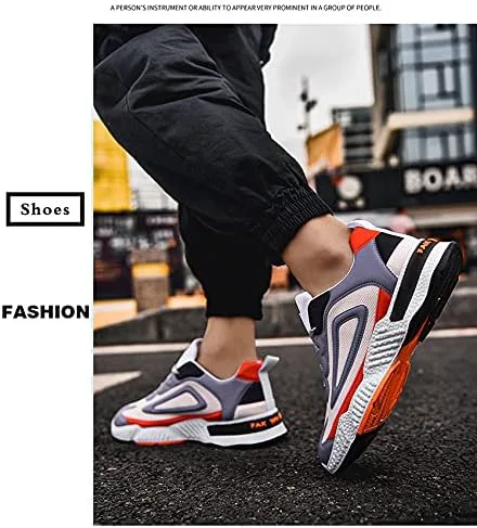 

Мужские легкие дышащие модные кроссовки из сетки для бега и повседневной носки, универсальные спортивные обувь Floette