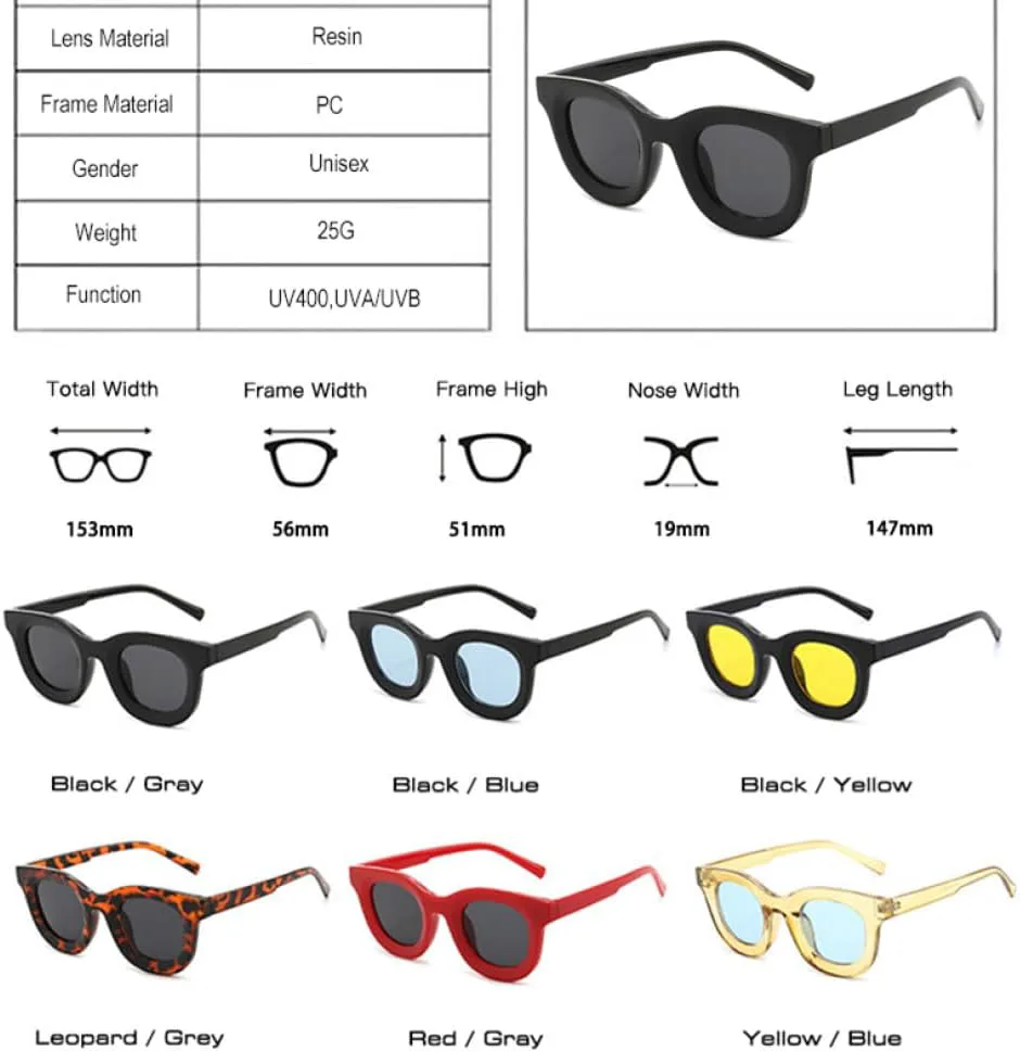 

Популярные модные круглые цветные женские солнцезащитные очки в стиле ретро, ​​​​гелевые цветные очки, солнцезащитные очки UV400 для мужчин generic, Jelly Pink Gray