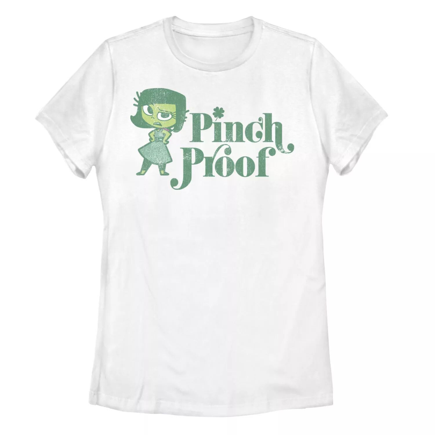 

Детская футболка Disney/Pixar's Inside Out Pinch Disgust с рисунком ко Дню Святого Патрика Licensed Character