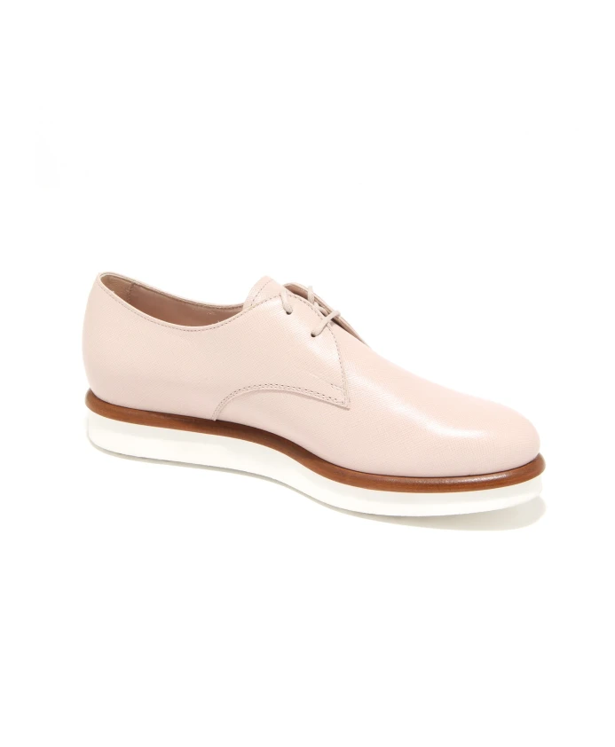 Итальянские туфли-дерби Scarpa xxw0vs0l1507y9mo25 Tod'S, бежевый — фото 2