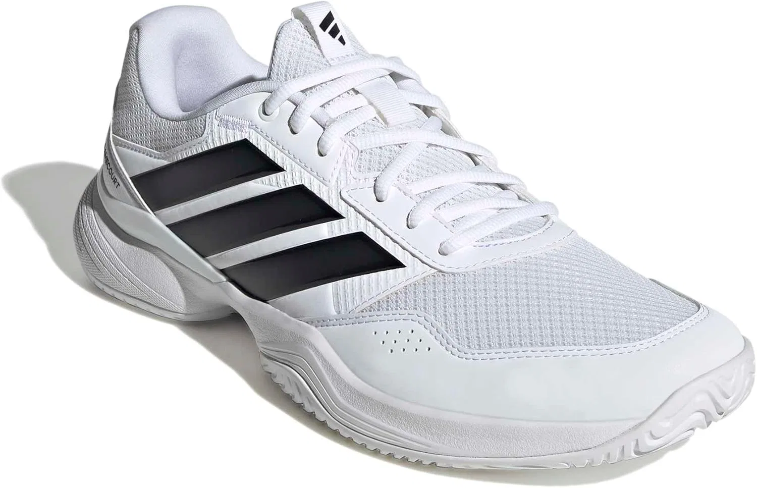Кроссовки теннисные adidas, белый/черный — фото 4