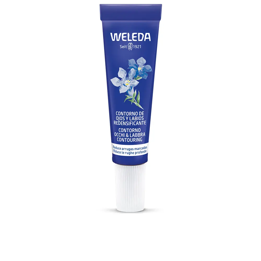 

Бальзам для губ Genciana azul y edelweiss contorno de ojos y labios redensificante Weleda, 10 мл.