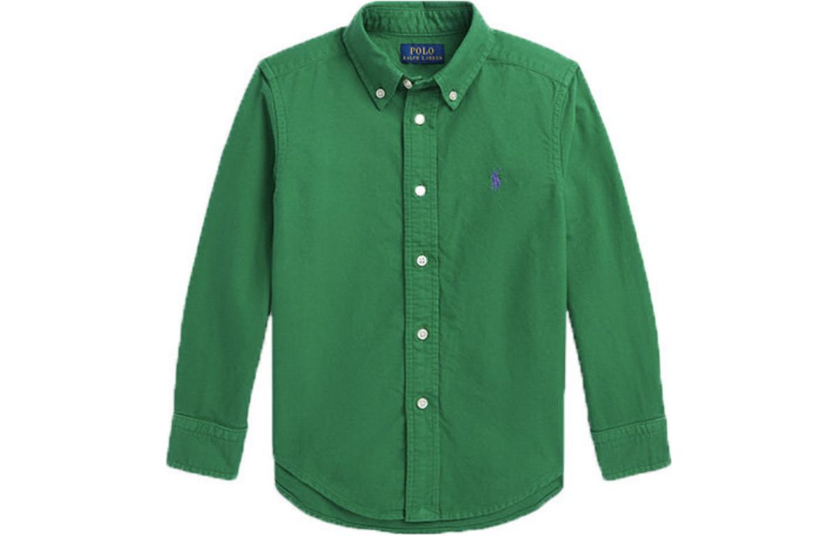 

Детская футболка поло Ralph Lauren, зеленая