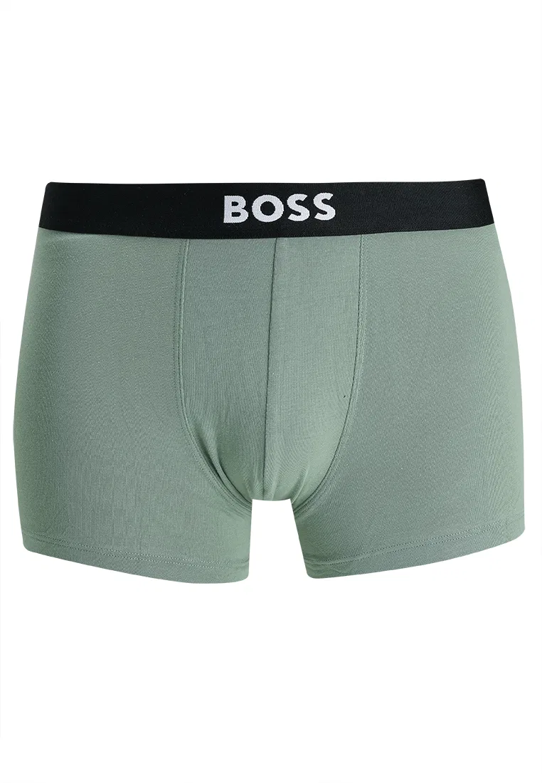 Трусы, 3 шт., BOSS Bodywear, черный/синий/зеленый — фото 2