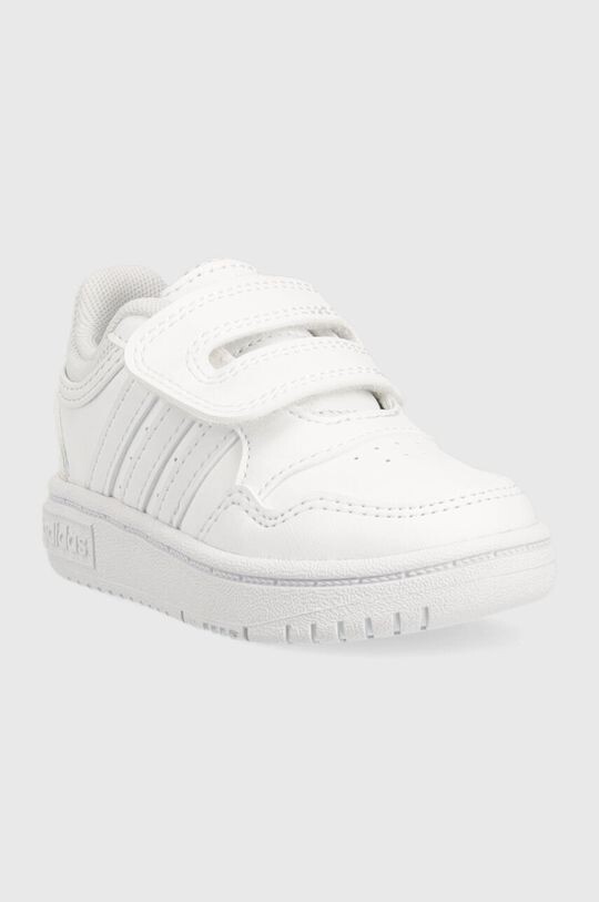 adidas Originals Детские кроссовки Hoops 3.0 CF I, белый — фото 2