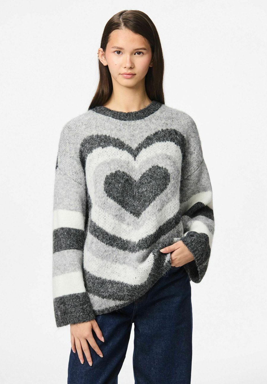 

Джемпер Pieces PCJESSA, Dark Grey Melange/Mottled Dark Grey