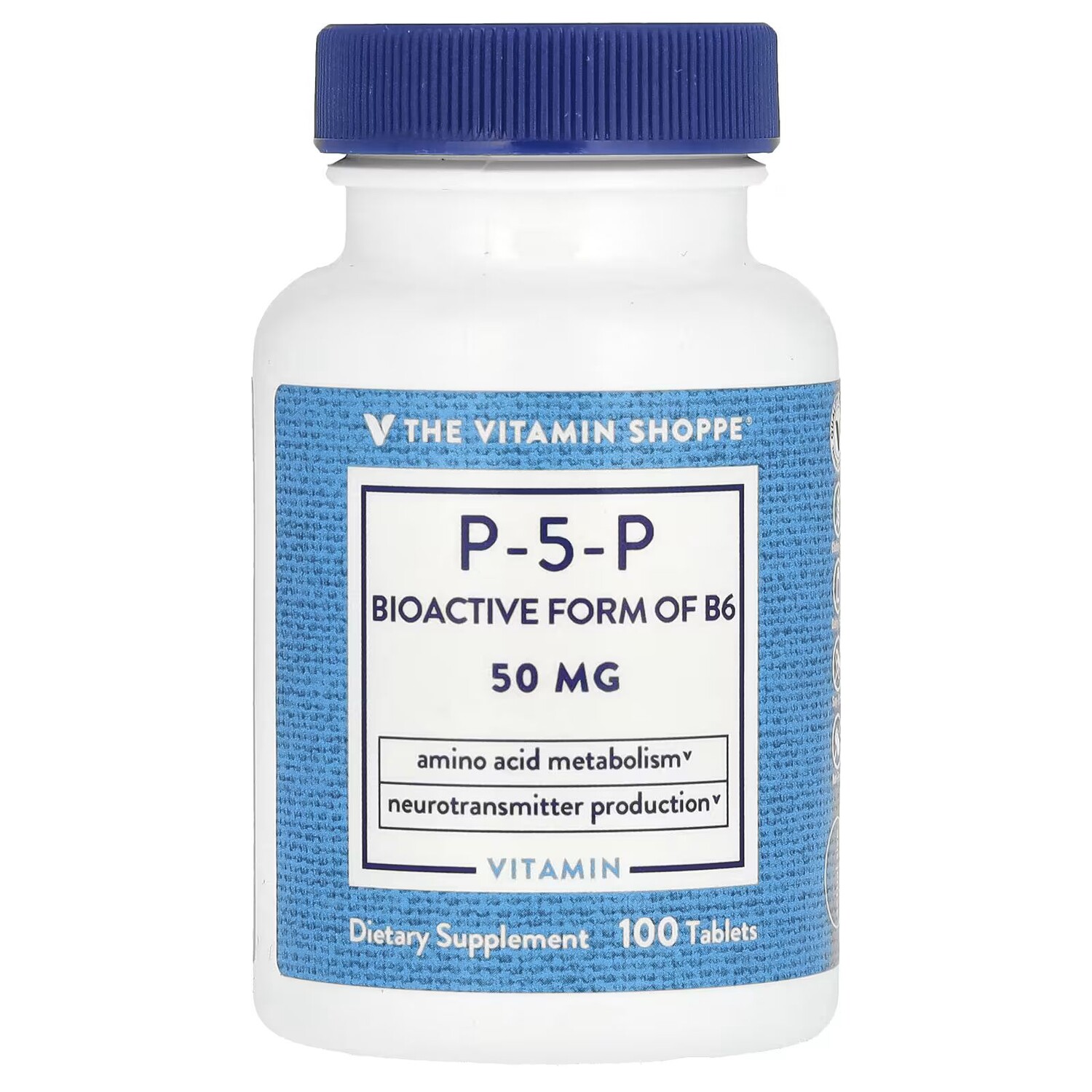 

P-5-P, 50 мг, 100 таблеток The Vitamin Shoppe