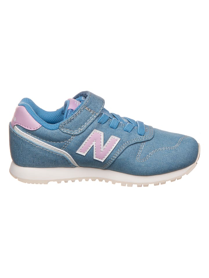 Кроссовки на шнуровке New Balance, синий — фото 2
