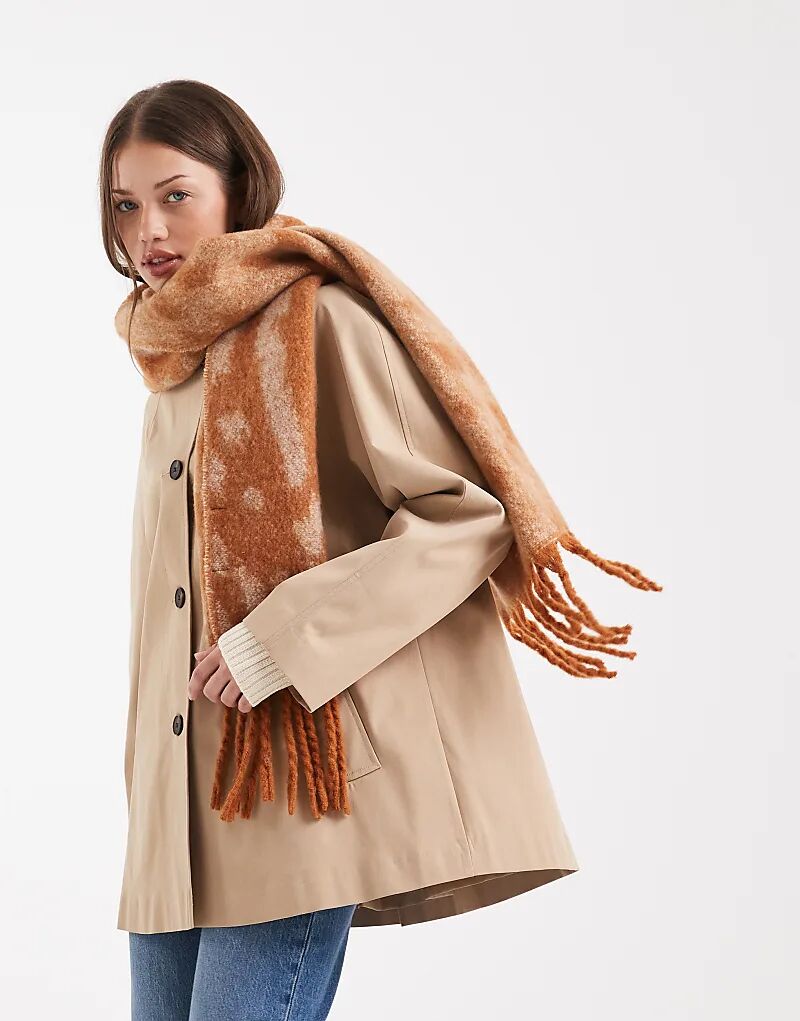 

Вязаный шарф Vero Moda с принтом «Бэмби»